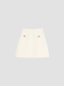 Valentino Valentino Women's Crepe Couture Skirt