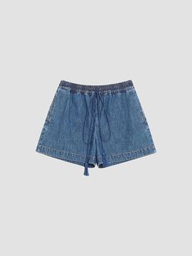 Valentino Valentino Women's Denim Chambray Shorts