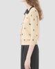 Valentino Valentino Women's Embroidered Cotton Cardigan - 3