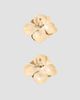 Valentino Valentino Women's Fleur Lumineuse Earring in Metal, Enamel and Fabric - 5