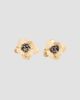 Valentino Valentino Women's Fleur Lumineuse Earring in Metal, Enamel and Fabric - 6