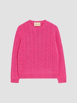 Valentino Valentino Women's Mouliné Wool Jumper