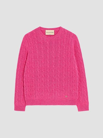 Valentino Valentino Women's Mouliné Wool Jumper