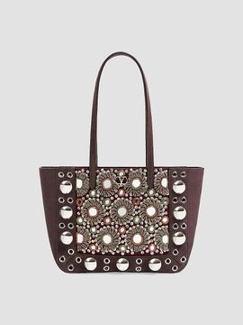 Valentino Valentino Women's Nellcôte Mini Embroidered Shopping Tote Bag