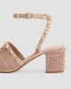 Valentino Valentino Women's Rockstud Calfskin Sandals 60MM - 5