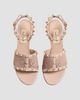 Valentino Valentino Women's Rockstud Calfskin Sandals 60MM - 6