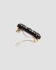 Valentino Valentino Women's VLogo Signature Hair Clip in Resin, Metal and Crystals - 3