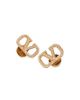 Valentino Valentino Women's Vlogo Signature Stud Earrings in Metal and Swarovski Crystals - 2