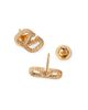 Valentino Valentino Women's Vlogo Signature Stud Earrings in Metal and Swarovski Crystals - 4