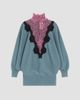 Valentino Valentino Women's Wool Sweater with Lace - 1