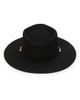 Van Palma Women's Ulysse Merino Wool Fedora With Chain - 2