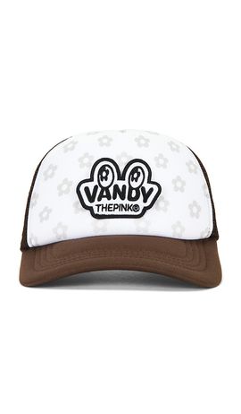VANDYTHEPINK VANDYTHEPINK Eye Logo Patch Trucker Hat