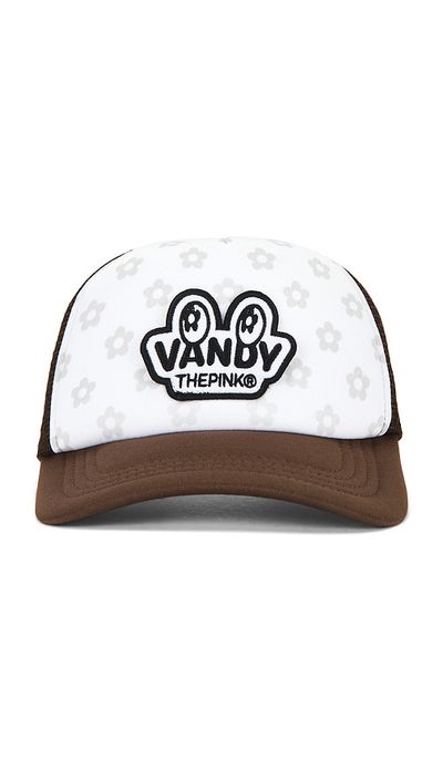 VANDYTHEPINK VANDYTHEPINK Eye Logo Patch Trucker Hat