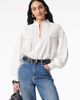 Vanessa Bruno Vanessa Bruno Dahlia High Neck Lace Blouse - 1