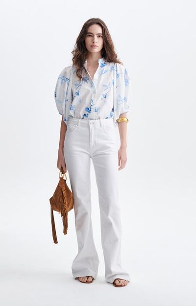 Vanessa Bruno Vanessa Bruno Felicie Puff Sleeve Floral Blouse