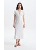 Vanessa Bruno Vanessa Bruno Helena V-Neck Maxi Dress - 1