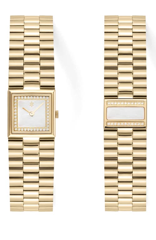 VANNA VANNA Catena Double-Gemstone Bracelet Watch