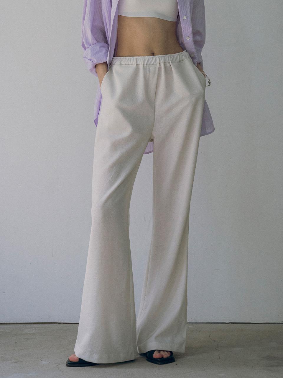 vanone atelier Banding Flare Pants