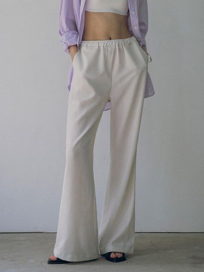 vanone atelier Banding Flare Pants