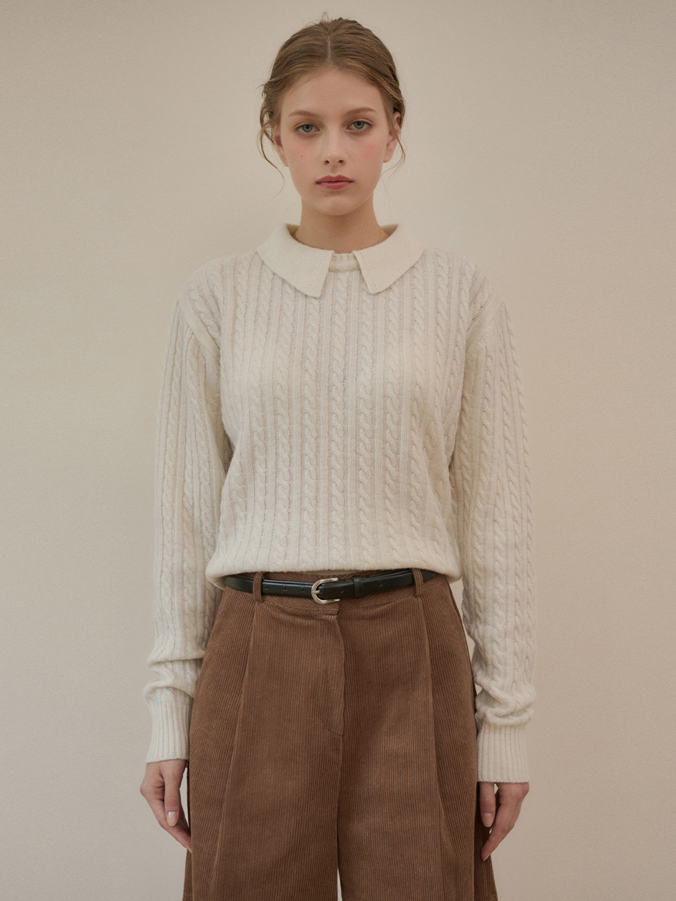 vanone atelier Cheri Collar Knit