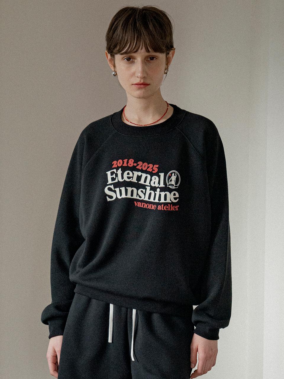 vanone atelier Eternal Sunshine Sweatshirt (A3517) [Black]