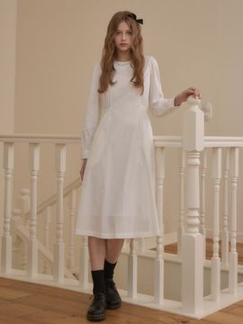 vanone atelier Etoile Round Dress (White)