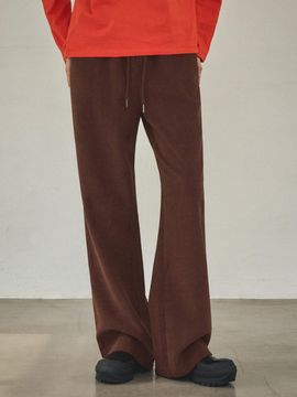 vanone atelier P3210 Velvet Corduroy BANDING Pants_Brown