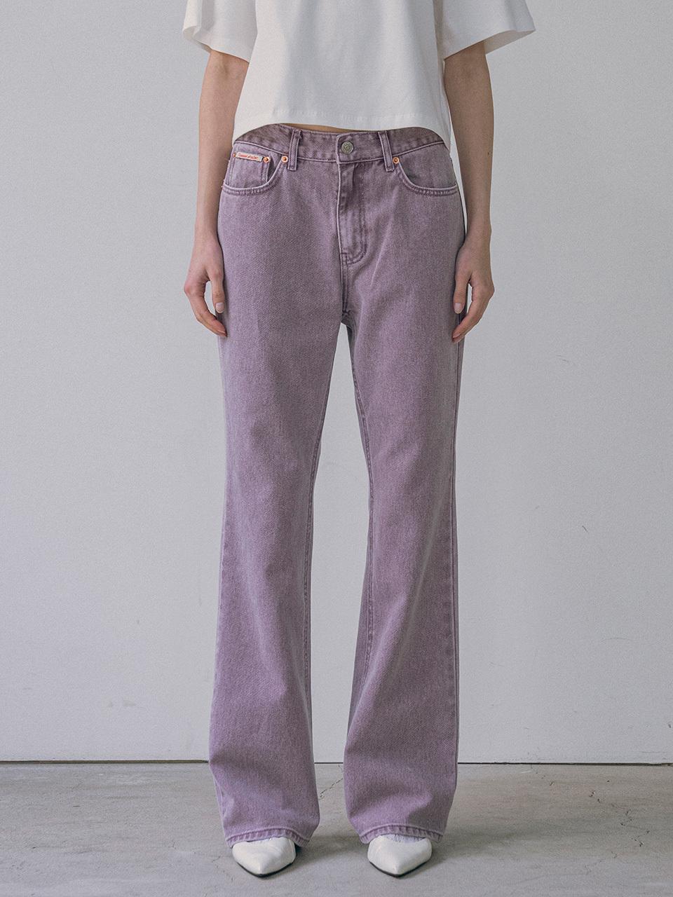 vanone atelier Pigment Flare Pants (Purple)