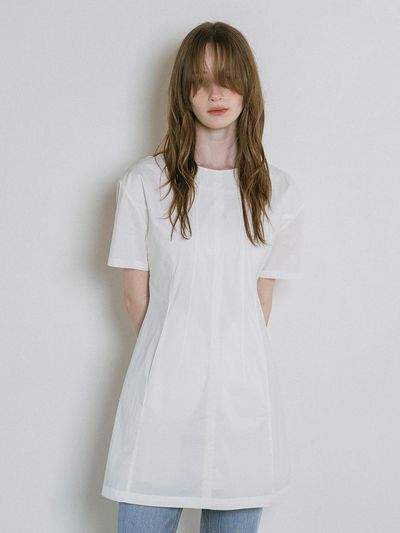 vanone atelier Summer Mini Dress (A3537) [White]