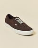 Vans Vans Authentic Hairy Suede Sneakers in Hiker Brown/ at Urban Outfitters - 3