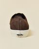 Vans Vans Authentic Hairy Suede Sneakers in Hiker Brown/ at Urban Outfitters - 4