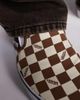 Vans Vans Classic slip-on checkerboard sneakers in brown - 3