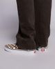 Vans Vans Classic slip-on checkerboard sneakers in brown - 4