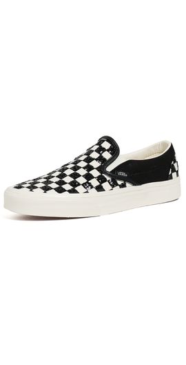 Vans Vans Classic Slip On Sneakers Beaded Checkerboard M 5/ W