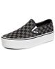 Vans Vans Classic Slip On Stackform Sneakers Checkerboard Black/Pewter M 8.5/ W - 1