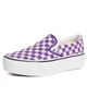 Vans Vans Classic Slip On Stackform Sneakers Checkerboard Pale Pink/Purple M 8/ W - 1