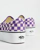 Vans Vans Classic Slip On Stackform Sneakers Checkerboard Pale Pink/Purple M 8/ W - 4