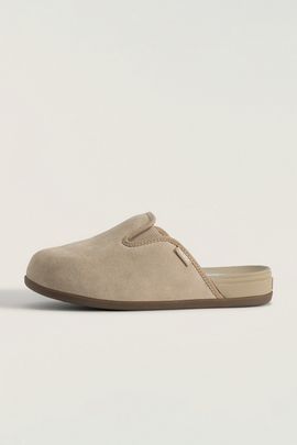 Vans Vans Harbor Mule VR3 Suede Mules in Khaki at Urban Outfitters