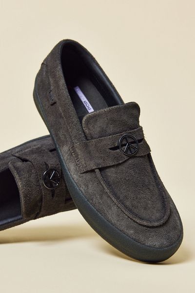 Vans Vans LX Loafer 53 Velvet Shoes in Black Pattern, Men's at Urban Outfitters