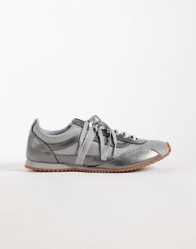 Vans Vans Super Low Pro lace-up sneakers in metallic silver
