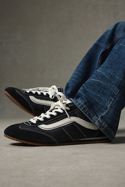 Vans Women's Super Lowpro Sneaker In Black