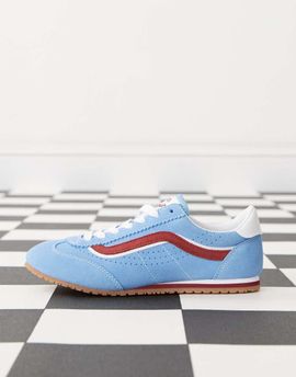 Vans Vans Super Lowpro sneakers in blue and red