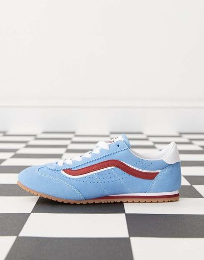 Vans Vans Super Lowpro sneakers in blue and red