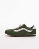Vans Vans Super Lowpro sneakers in dark green with pink detailing - 2