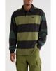 Vans Vans Two-Tone Ward Stripe Long Sleeve Rugby Polo - 1