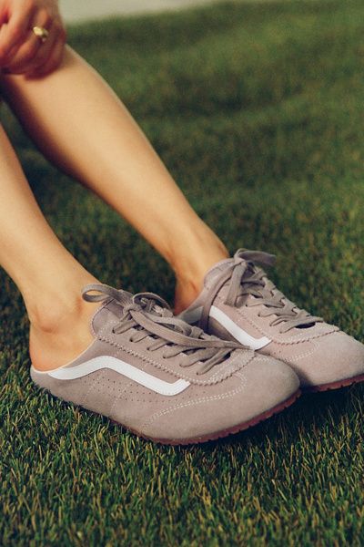 Vans Vans Women's Super Lowpro Mule Sneaker in Taupe, Women's at Urban Outfitters
