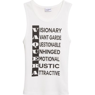 Vaquera Vaquera Anagram Logo Graphic Tank