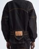 Vaquera Vaquera Asymmetric Denim Jacket - 3