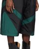 VAQUERA VAQUERA Black & Green Windbreaker Shorts - 2