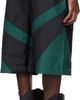 VAQUERA VAQUERA Black & Green Windbreaker Shorts - 3
